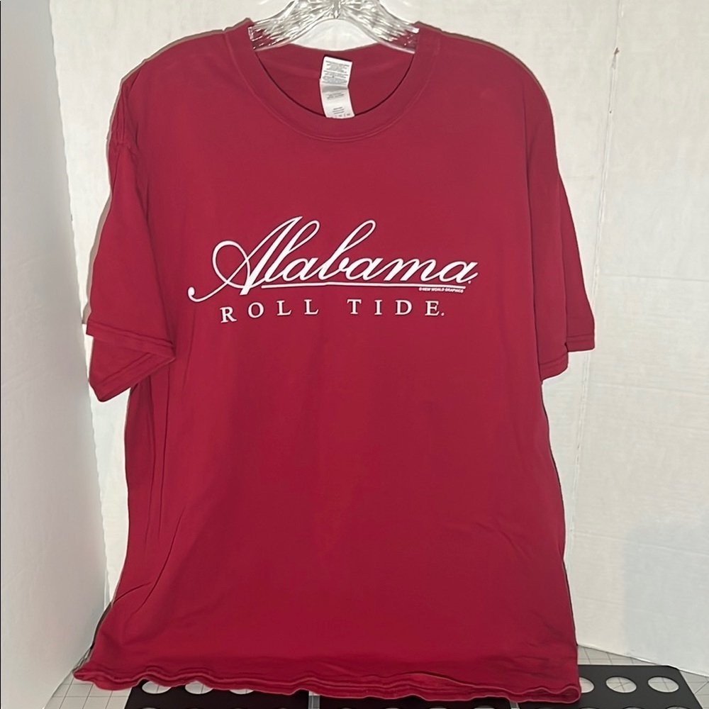 Red Alabama Roll Tide Tee - Picture 1 of 10